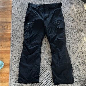 DOPE Men's Black Cargo Pants